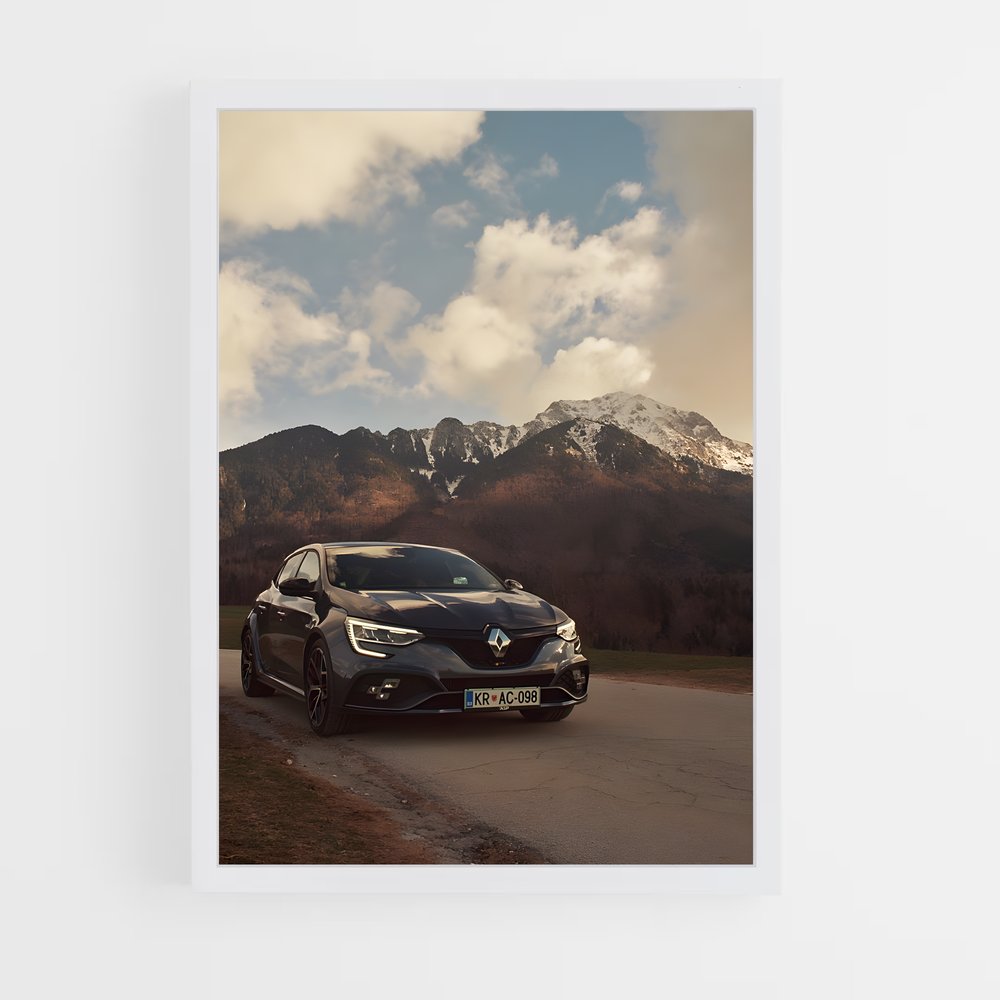 Poster Trophée des Cîmes – affiche Renault (vue 3)